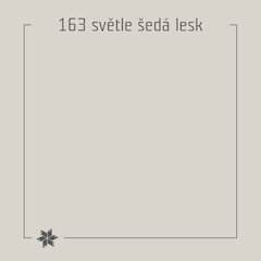 163 světle šedá lesk