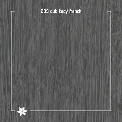 239 dub šedý french