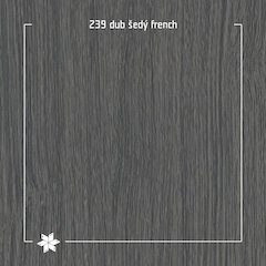 239 dub sivý french