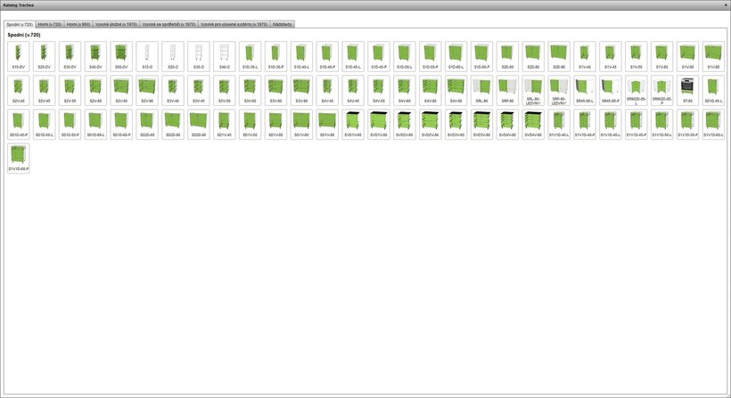 NOVÁ VERZIA TRACHEA OS 6.0 – KATALÓGY KORPUSOV A KOMPLETOV