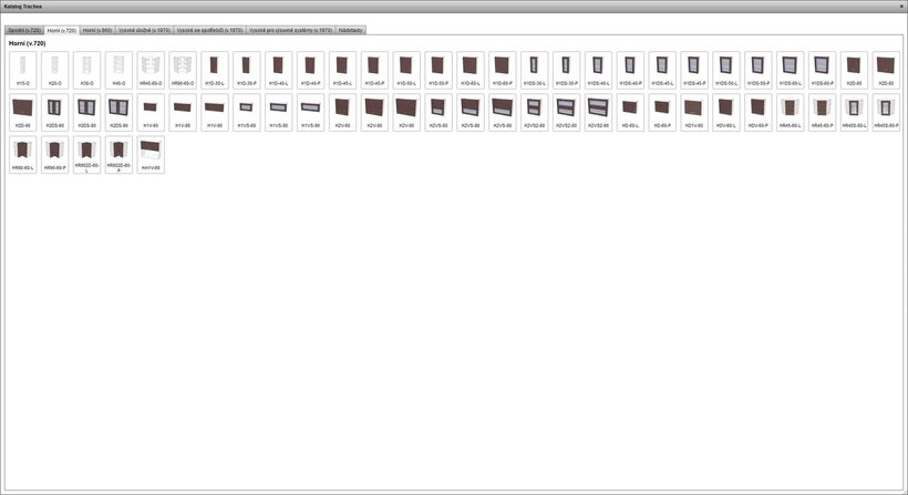 NOVÁ VERZIA TRACHEA OS 6.0 – KATALÓGY KORPUSOV A KOMPLETOV