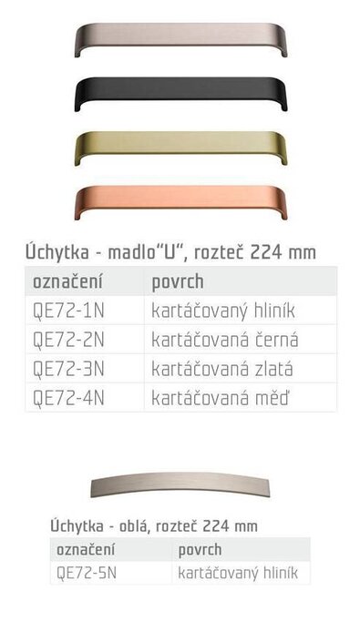 úchytka pro QE72