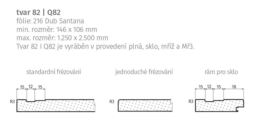 tvar 82 – nákres