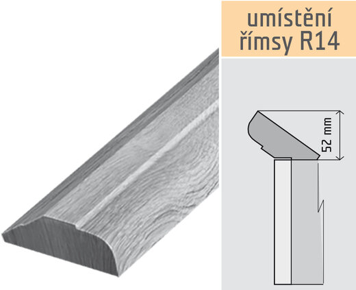 R14 (85 x 2 300 mm)