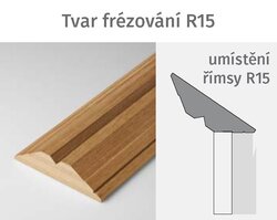 R15 (85 x 1 830 mm)