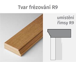 R9 (119 x 2 300 mm)